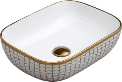 LAVISH-2022 table-top wash basin from the Lavish series