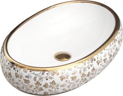 OVAL-2006 table-top wash basin from the Oval series