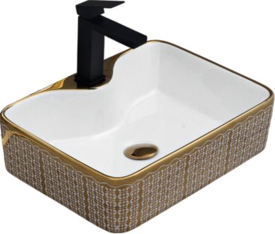 RECTA-2025 table-top wash basin from the Recta series