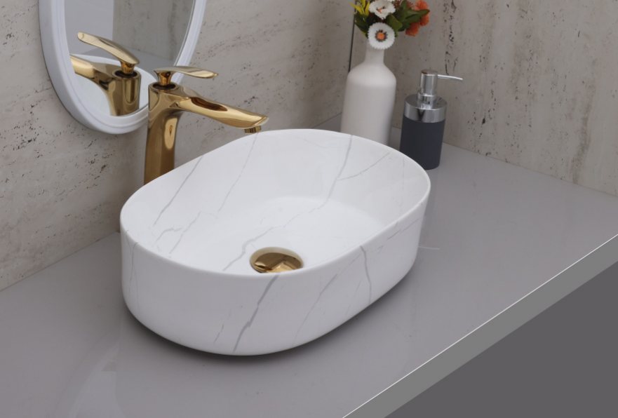 BEETLE-1304 table-top wash basin from the Beetle series