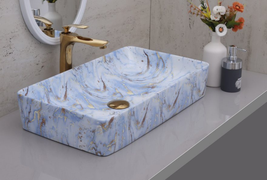 LATRA-1708 table-top wash basin from the Latra series