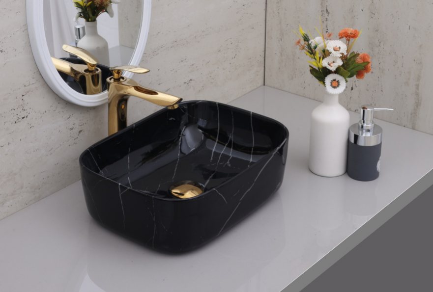 LAVA-1209 table-top wash basin from the Lava series