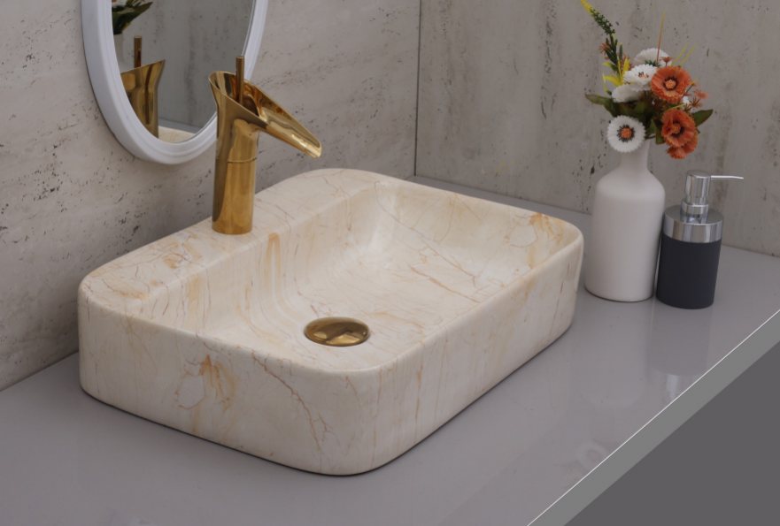 LEVIS-1807 table-top wash basin from the Levis series