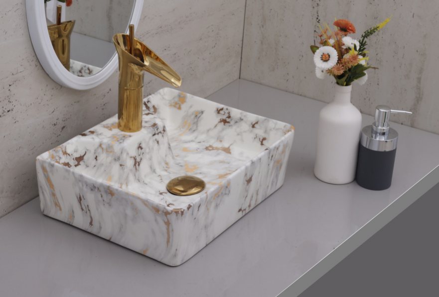STROM-1403 table-top wash basin from the Strom series
