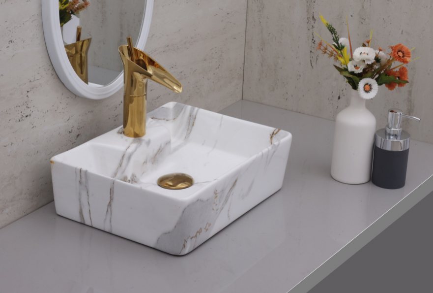 STROM-1406 table-top wash basin from the Strom series