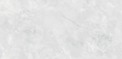 Light grey-white marble-look tile with faint veining